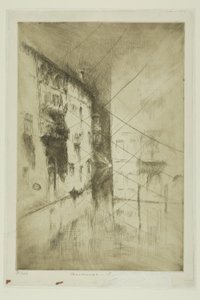 Nocturne: Paleizen door James Abbott McNeill Whistler