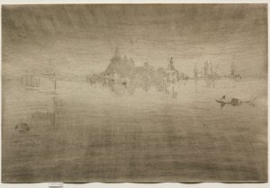 Nocturne:  Saluut door James McNeill Whistler
