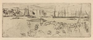 Penny Passagiers, Limehouse door James Abbott McNeill Whistler