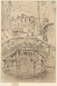 Ponte del Piovan door James Abbott McNeill Whistler
