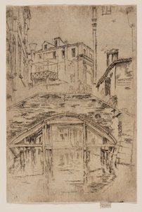 Ponte del Piovan door James Abbott McNeill Whistler