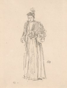 Portretstudie: Miss Charlotte R. Williams