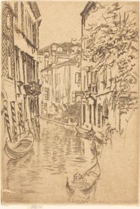 Rustig Kanaal door James Abbott McNeill Whistler