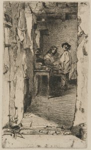 Voddenrapers, Quartier Mouffetard, Parijs