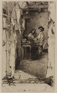 Voddenrapers, Quartier Mouffetard, Parijs
