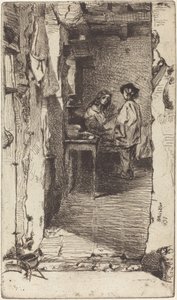Voddenrapers, Quartier Mouffetard, Parijs
