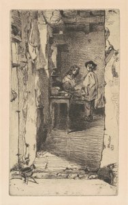 Voddenrapers, Quartier Mouffetard, Parijs