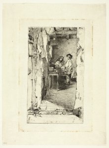 Voddenrapers, Quartier Mouffetard, Parijs