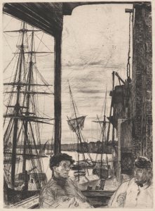 Rotherhithe K. 66 III door James Abbott McNeill Whistler