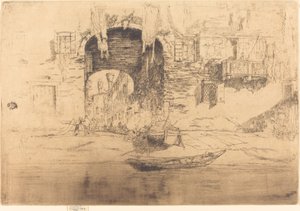 San Biagio door James Abbott McNeill Whistler