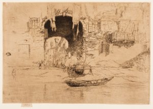 San Biagio door James Abbott McNeill Whistler