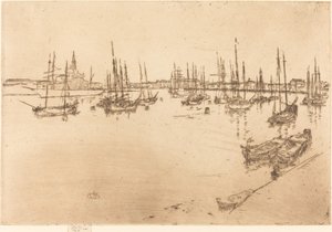 San Giorgio door James Abbott McNeill Whistler