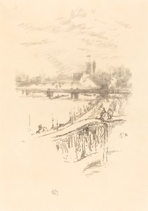 Savooiduiven door James Abbott McNeill Whistler