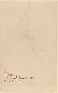 Schets van Maud door James Abbott McNeill Whistler