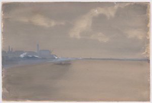 Southampton Water door James Abbott McNeill Whistler