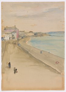 St. Ives: Cornwall door James Abbott McNeill Whistler