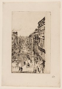 St. Jamesstraat door James McNeill Whistler