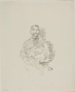 Stéphane Mallarmé door James McNeill Whistler
