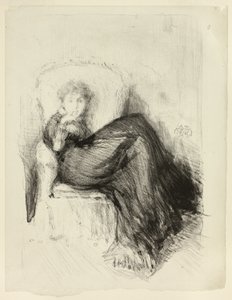Studie: Maud zittend