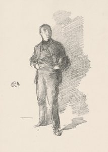 Studie nr. 1: Mr. Thomas Way door James Abbott McNeill Whistler