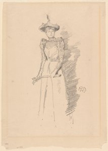 Suède Handschoenen door James Abbott McNeill Whistler