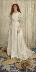 Symfonie in Wit, Nr. 1: Het Witte Meisje door James Abbott McNeill Whistler