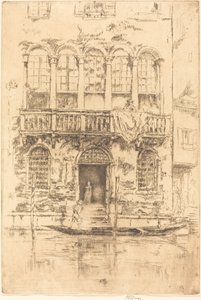 Het Balkon door James Abbott McNeill Whistler
