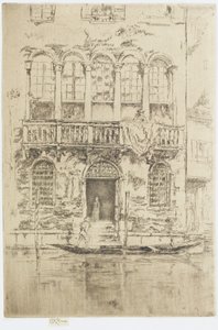 Het Balkon door James Abbott McNeill Whistler
