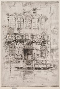 Het balkon door James McNeill Whistler