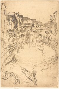 De Brug door James Abbott McNeill Whistler