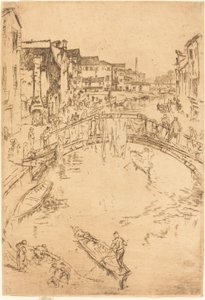 De Brug door James Abbott McNeill Whistler
