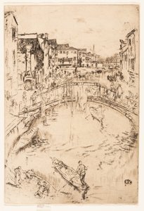De Brug, Santa Marta door James Abbott McNeill Whistler
