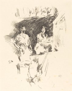 De Broers door James Abbott McNeill Whistler