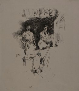 De broers door James Abbott McNeill Whistler