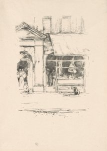 De hond van de slager door James McNeill Whistler