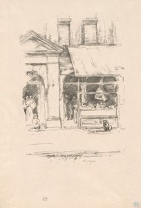 De hond van de slager door James McNeill Whistler