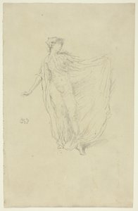 Het dansmeisje door James Abbott McNeill Whistler