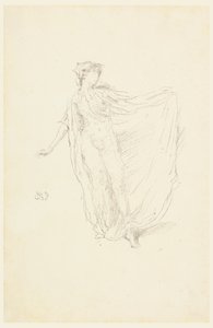 Het dansmeisje door James Abbott McNeill Whistler
