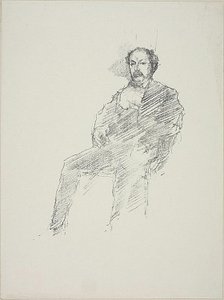 De Dokter door James Abbott McNeill Whistler