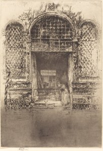 De Deur door James Abbott McNeill Whistler