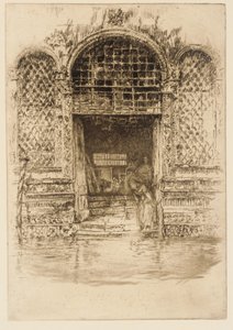 De Deur door James Abbott McNeill Whistler