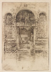 De Deur door James Abbott McNeill Whistler