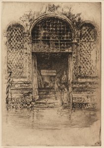 De Deur door James Abbott McNeill Whistler
