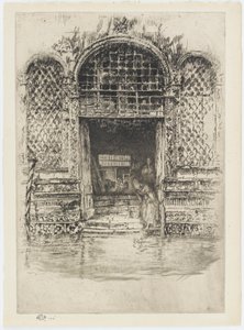De Deur door James Abbott McNeill Whistler