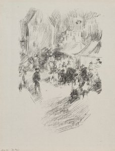 De Beurs door James McNeill Whistler