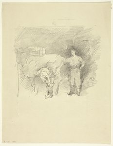 De Hoefsmeden door James Abbott McNeill Whistler