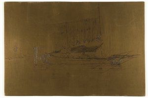 De Vissersboot door James Abbott McNeill Whistler