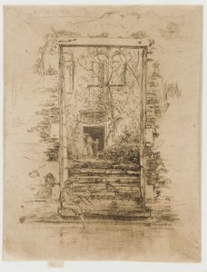 De tuin door James Abbott McNeill Whistler