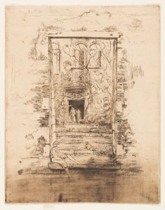 De tuin door James Abbott McNeill Whistler
