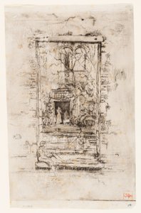 De Tuin door James Abbott McNeill Whistler